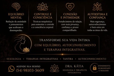 🌺 Sexóloga &amp; Terapeuta Tântrica | Desperte sua Essência 🌺