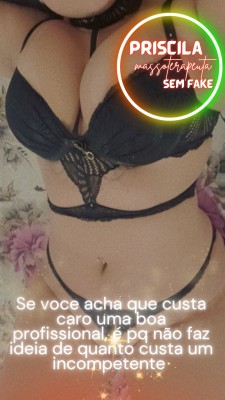 PRISCILA MASSAGISTA SEM DECEPÇÃO