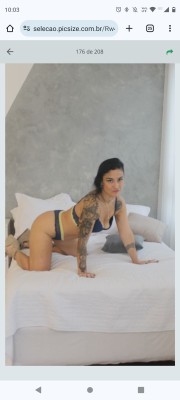 Babi - sexy, dançarina tatuada e estilosa