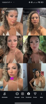 Coroa gostosa quente e Molhadinha