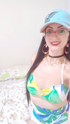 Gata da fronteira presencial chamada de video