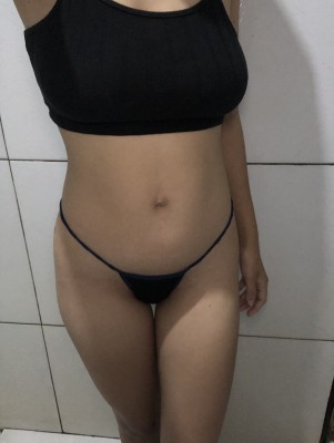 Novinha gulosa