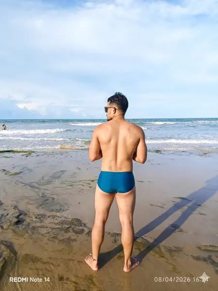 Rapidinha beira mar 