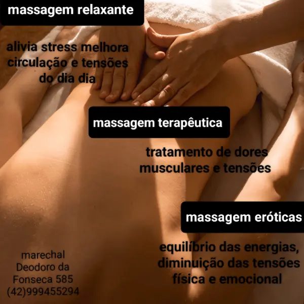 Satisfação massagem 