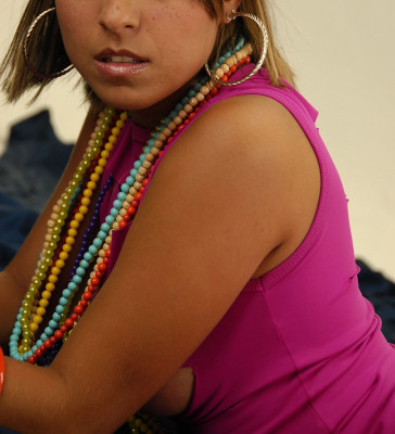 Morena corpo atlético