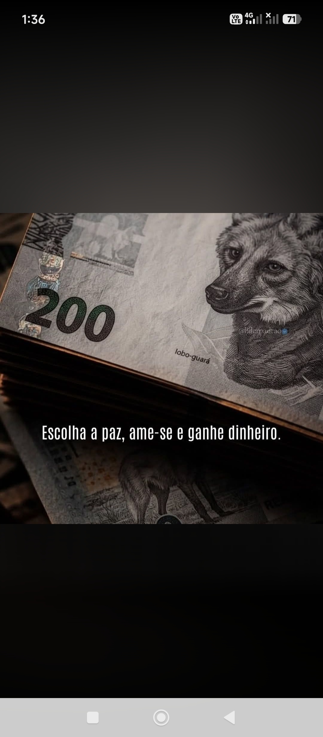 Capa do anúncio