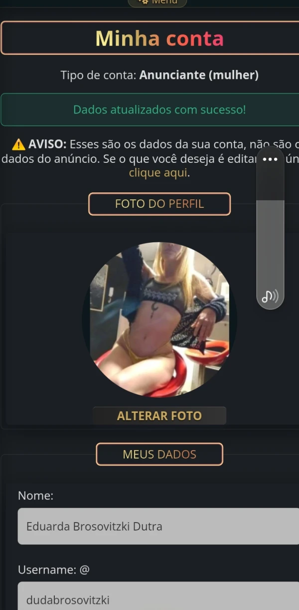 Capa do anúncio