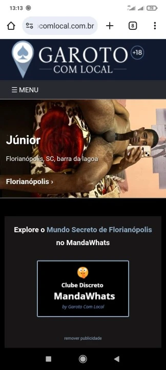 Capa do anúncio